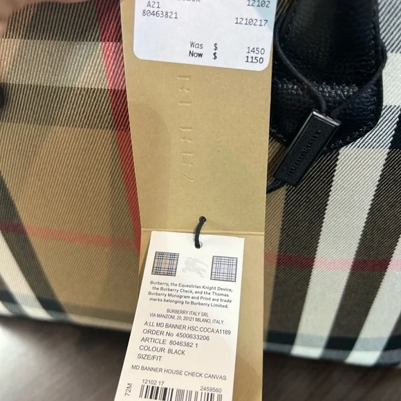 Burberry Handbag - Picture 3 of 8